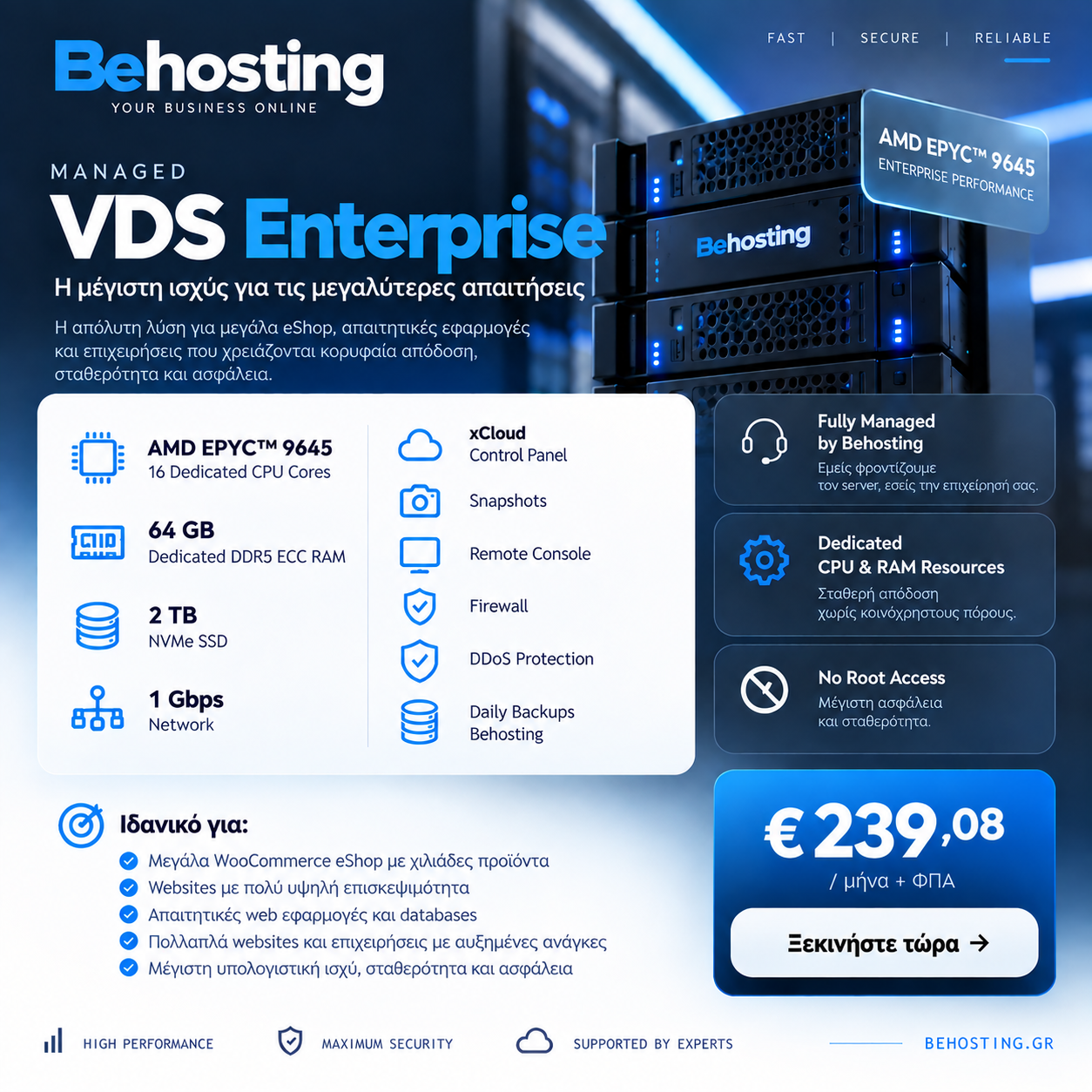 Behosting VDS Enterprise